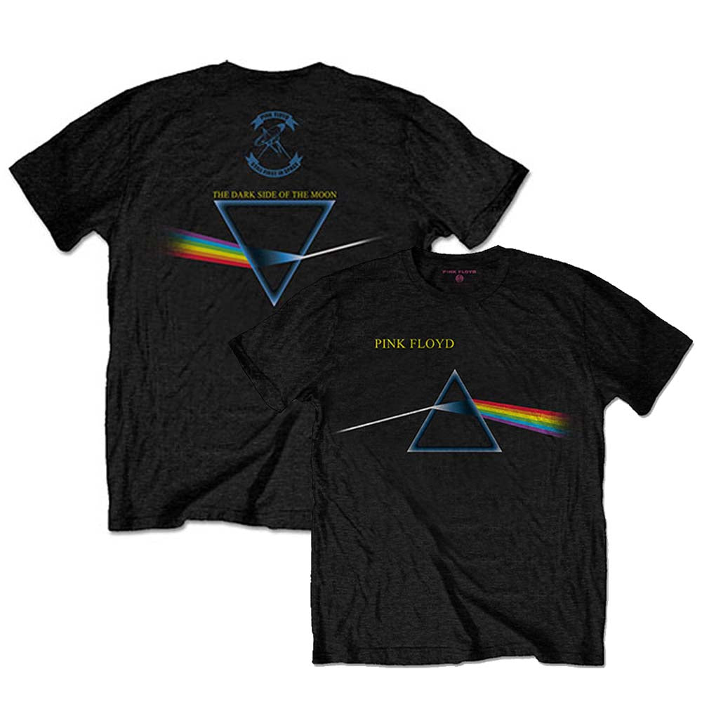 PINK FLOYD ピンクフロイド (結成 60周年 ) - Dark Side of the Moon Flipped / バックプリントあり / Tシャツ / メンズ 【公式 / オフィシャル】