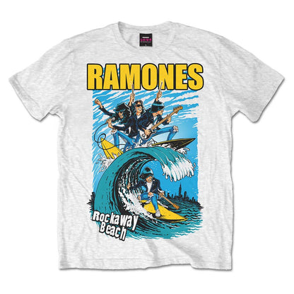 RAMONES ラモーンズ (来日 45周年 ) - Rockaway Beach / Tシャツ / メンズ 【公式 / オフィシャル】