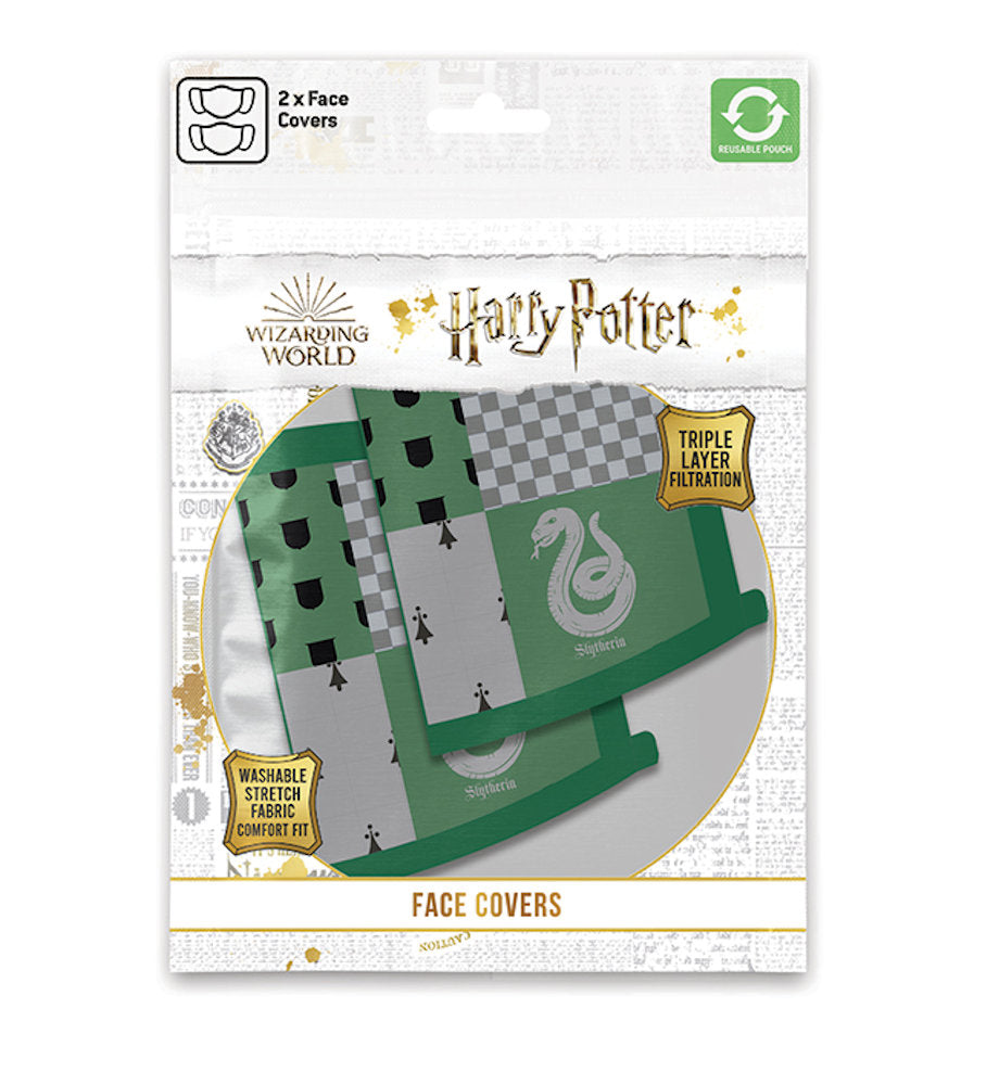 【廃番ラスト販売/特別価格】HARRY POTTER ハリーポッター - Slytherin 2枚セット / ファッション・マスク