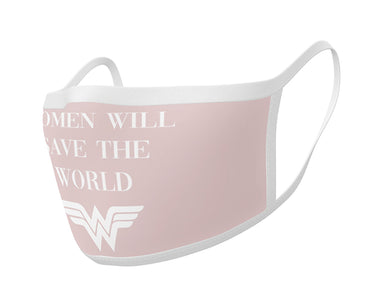 【廃番ラスト販売/特別価格】WONDER WOMAN ワンダーウーマン - Save The World 2枚セット / ファッション・マスク