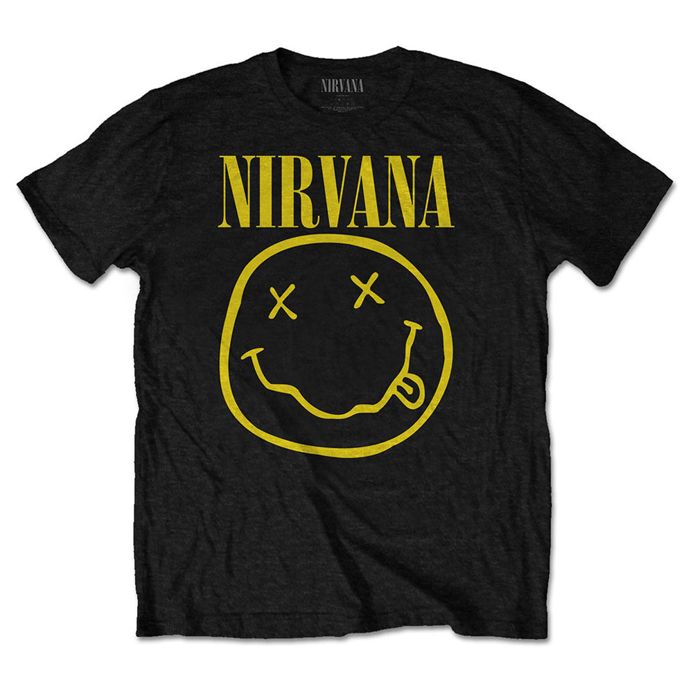 NIRVANA ニルヴァーナ - Yellow Happy Face / Tシャツ / メンズ 【公式 / オフィシャル】