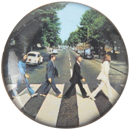 THE BEATLES ビートルズ (結成 65周年 ) - ABBEY ROAD / バッジ 【公式 / オフィシャル】