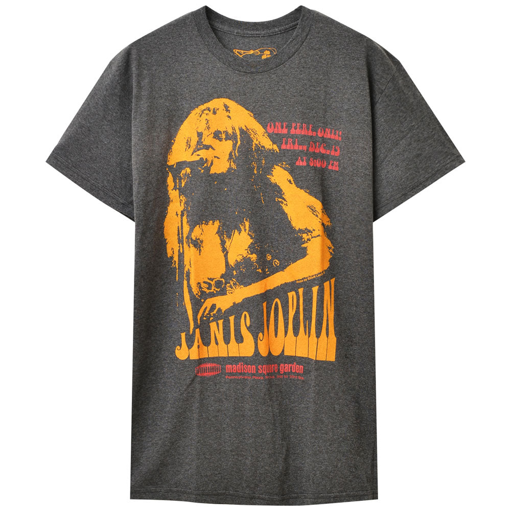 JANIS JOPLIN ジャニスジョプリン (追悼 55年 ) - MADISON GARDEN / Tシャツ / メンズ 【公式 / オフィシャル】