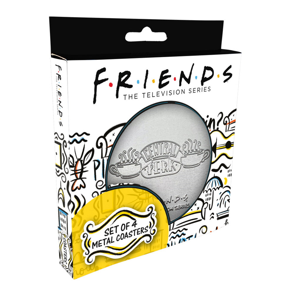 FRIENDS - メタルDrinks Coaster 4枚Set