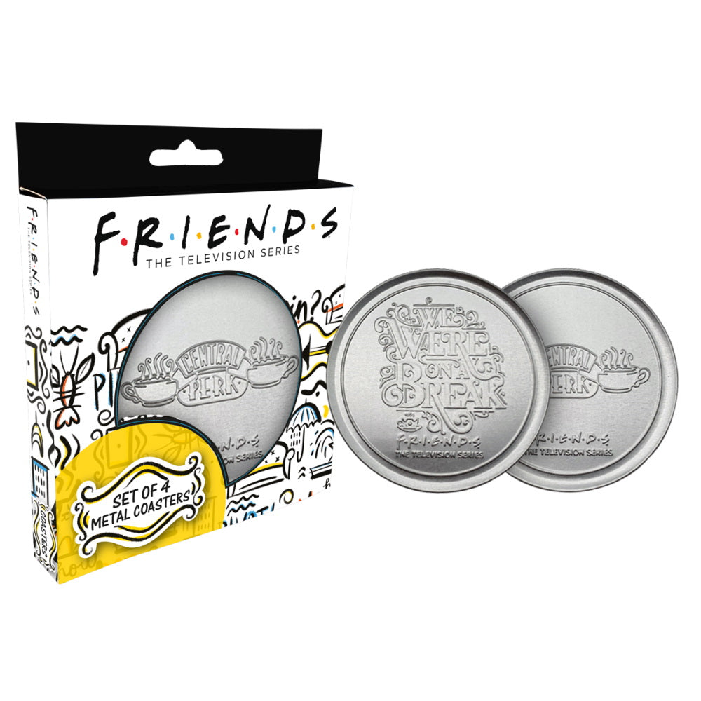 FRIENDS フレンズ - メタルDrinks Coaster 4枚Set / コースター