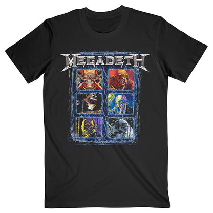 MEGADETH メガデス (デビュー 40周年 ) - Vic Head Grid / Tシャツ / メンズ 【公式 / オフィシャル】