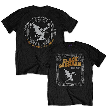 BLACK SABBATH ブラックサバス (OZZY OSBOURNE 追悼 ) - The End Demon / バックプリントあり / Tシャツ / メンズ 【公式 / オフィシャル】
