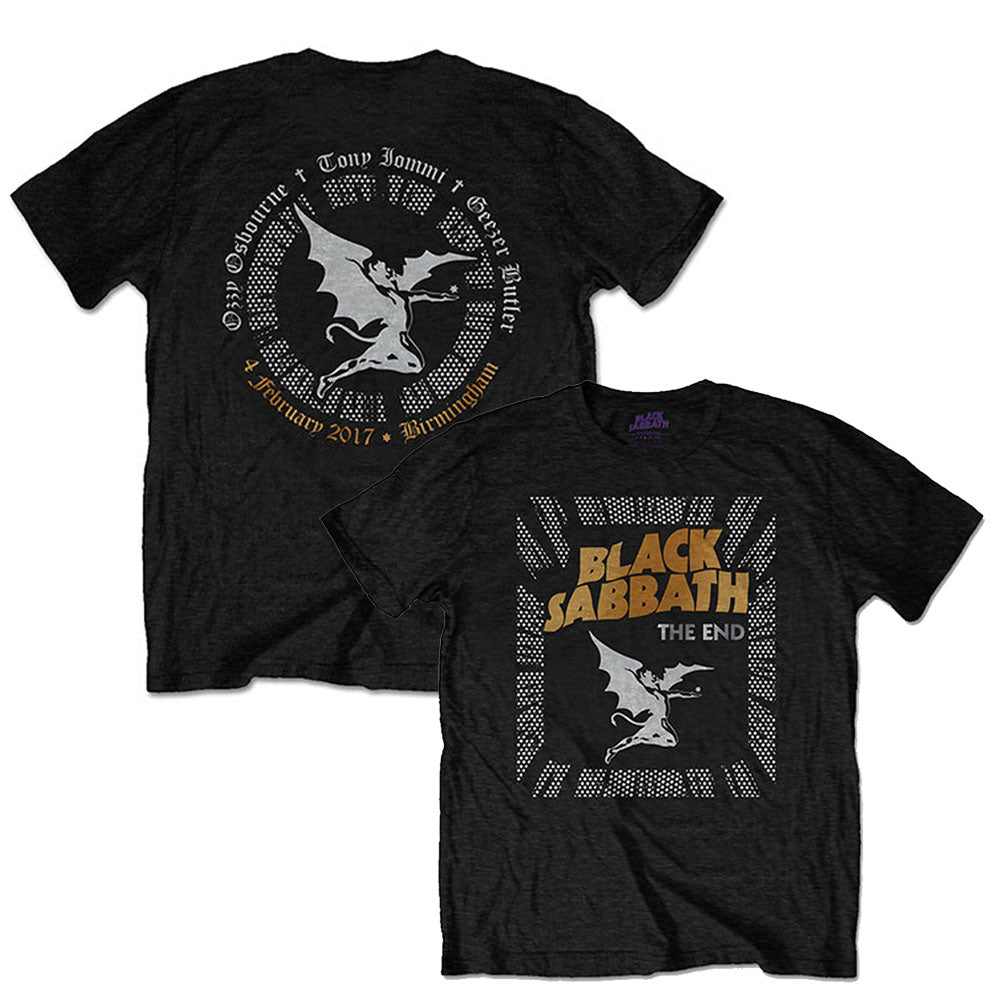 【予約商品】 BLACK SABBATH ブラックサバス (OZZY OSBOURNE 追悼 ) - The End Demon / バックプリントあり / Tシャツ / メンズ 【公式 / オフィシャル】