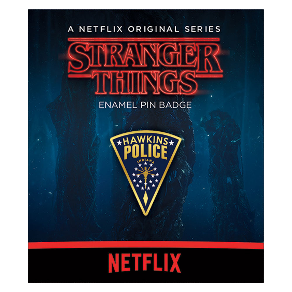 STRANGER THINGS - (シーズン5 配信 記念 ) - Hawkins Police / メタル・ピンバッジ