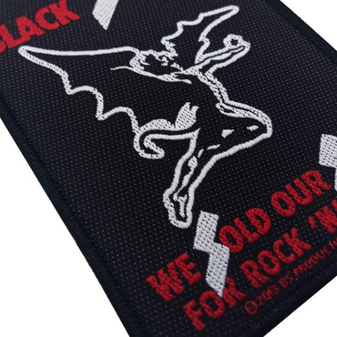 BLACK SABBATH ブラックサバス (OZZY OSBOURNE 追悼 ) - SOLD OUR SOULS / ワッペン 【公式 / オフィシャル】