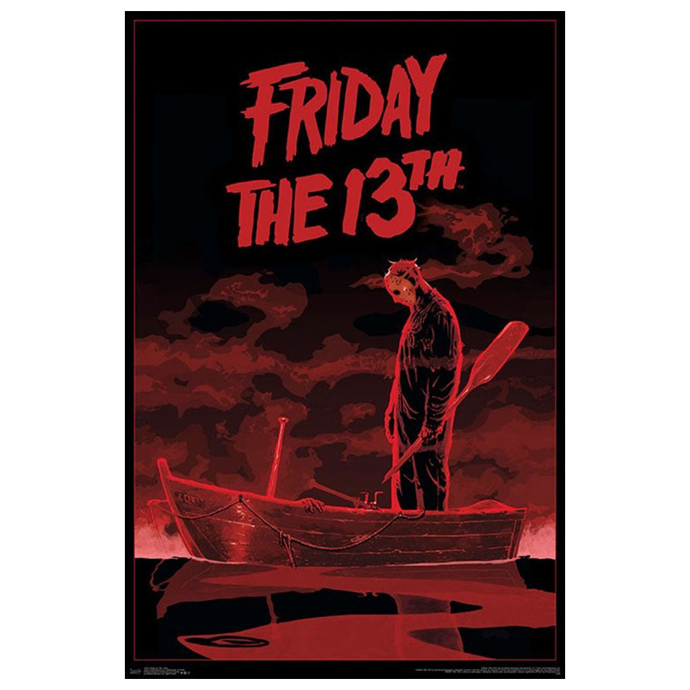 FRIDAY THE 13TH 13日の金曜日 - Boat / ポスター 【公式 / オフィシャル】