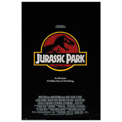 JURASSIC PARK ジュラシックパーク - One Sheet / ポスター 【公式 / オフィシャル】