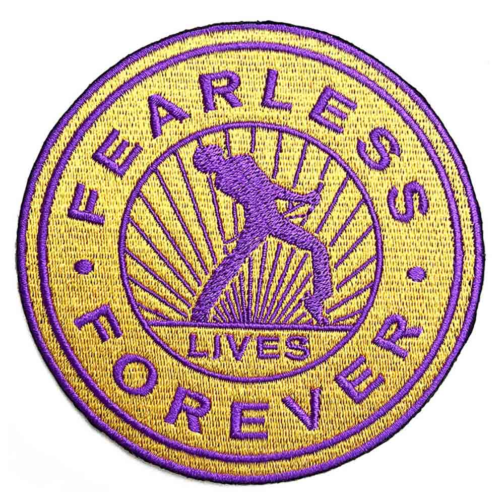 QUEEN クイーン (初来日50周年 ) - Fearless / ワッペン 【公式 / オフィシャル】