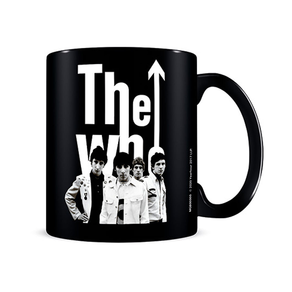 THE WHO ザ・フー (デビュー 60周年 ) - 1964 Band Black / マグカップ 【公式 / オフィシャル】