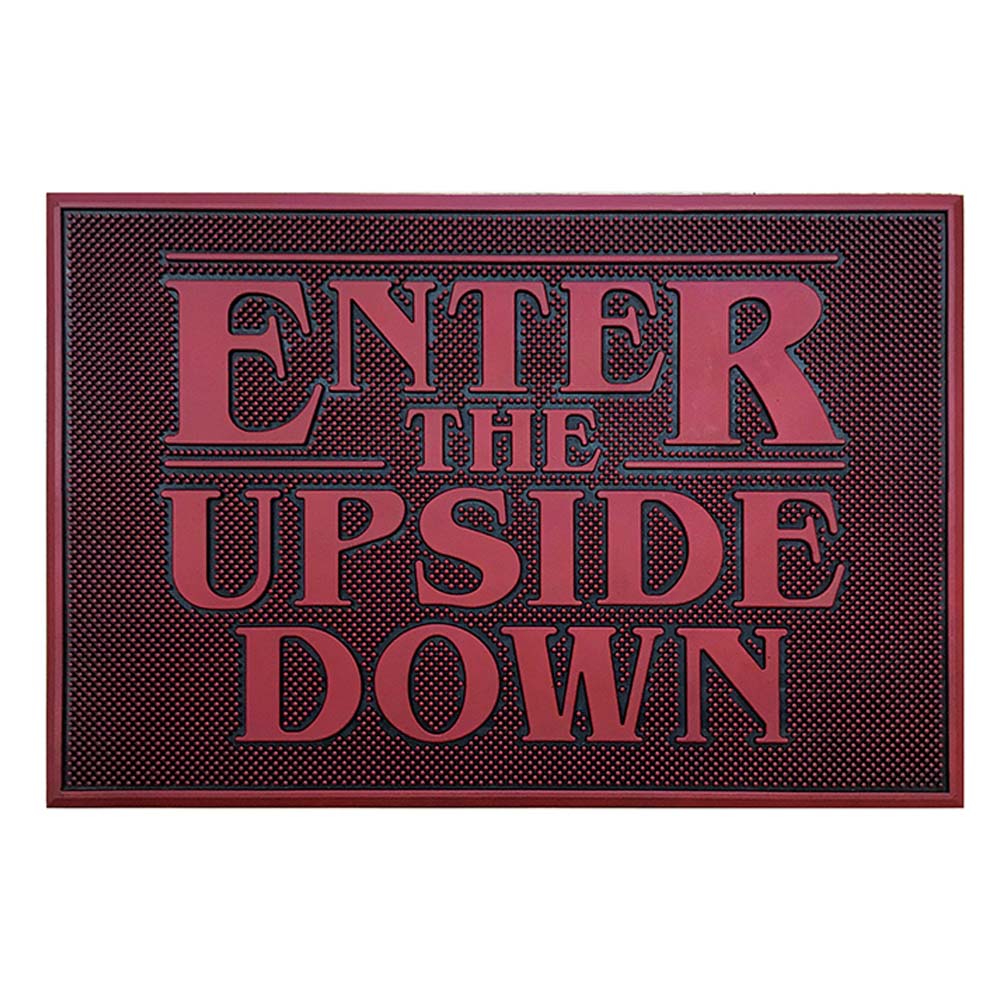 STRANGER THINGS ストレンジャー・シングス (シーズン5 2025年配信決定 ) - Enter the Upside Down / ラバー / ドアマット 【公式 / オフィシャル】