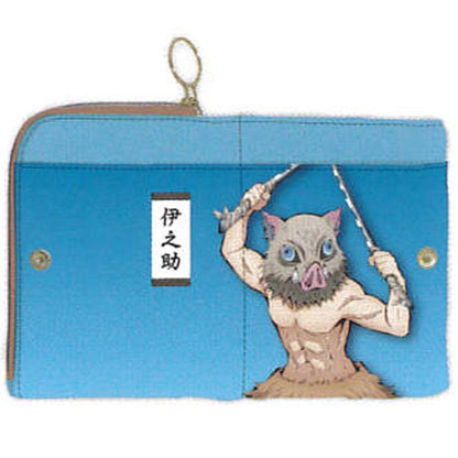 DEMON SLAYER 鬼滅の刃 - 折りたたみポーチ / 嘴平伊之助 / ポーチ - PGS