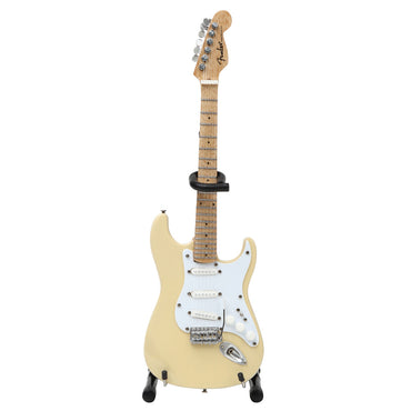 FENDER フェンダー (設立 80周年 ) - Cream Fender Strat / ミニチュア楽器