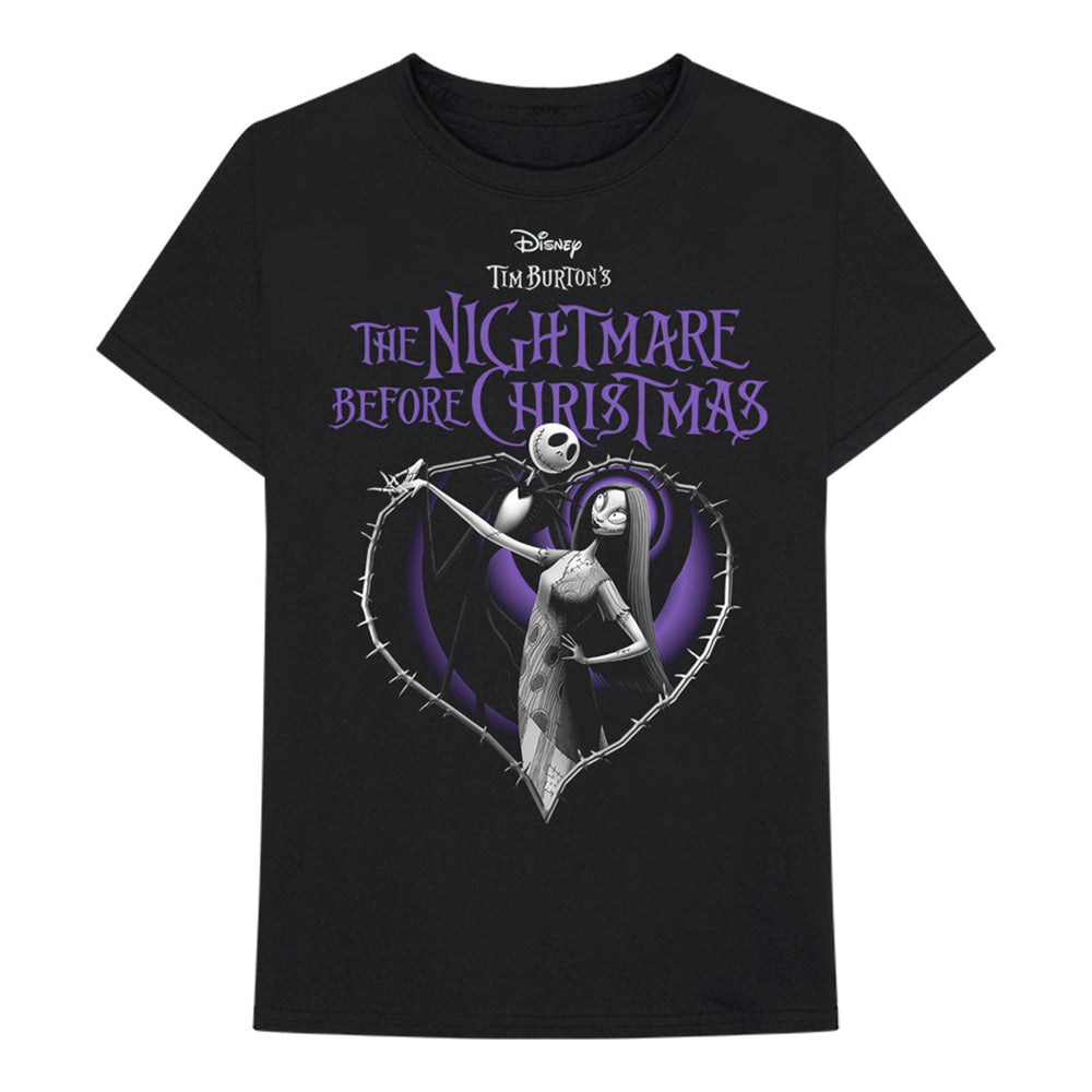 NIGHTMARE BEFORE CHRISTMAS ナイトメアー・ビフォア・クリスマス - Purple Heart / Tシャツ / メンズ 【公式 / オフィシャル】