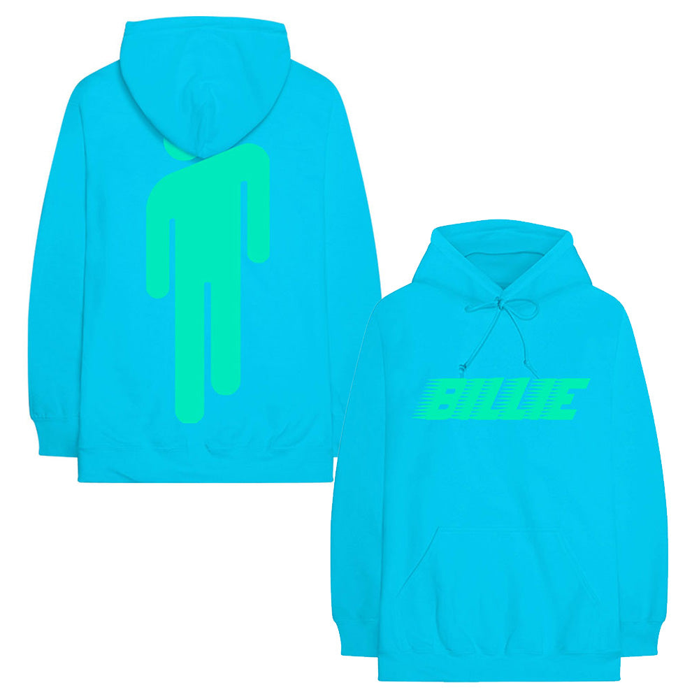 【廃番ラスト販売/特別価格】BILLIE EILISH ビリーアイリッシュ - Logo & Blohsh / バックプリントあり / パーカー・スウェット / メンズ 【公式 / オフィシャル】