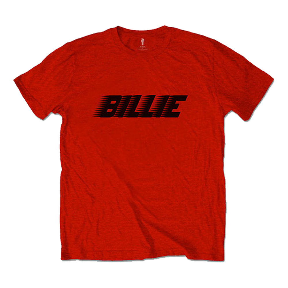 BILLIE EILISH ビリーアイリッシュ - Racer Logo & Blohsh / バックプリントあり / Tシャツ / メンズ