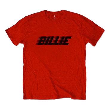 BILLIE EILISH ビリーアイリッシュ - Racer Logo & Blohsh / バックプリントあり / Tシャツ / メンズ
