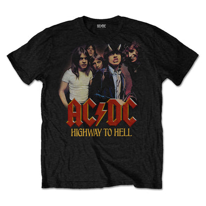 AC/DC エーシーディーシー (Back in Black 45周年 ) - H2H Band / Tシャツ / メンズ 【公式 / オフィシャル】