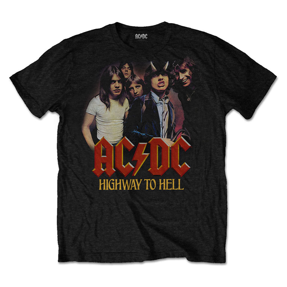 AC/DC エーシーディーシー (Back in Black 45周年 ) - H2H Band / Tシャツ / メンズ 【公式 / オフィシャル】