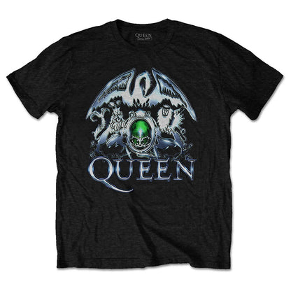 QUEEN クイーン (初来日50周年 ) - Metal Crest / Tシャツ / メンズ 【公式 / オフィシャル】