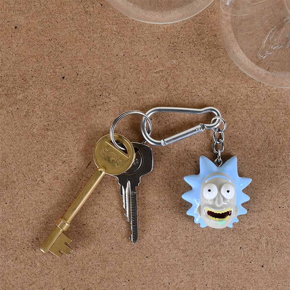 RICK AND MORTY リックアンドモーティ - Rick / 3D / キーホルダー 【公式 / オフィシャル】