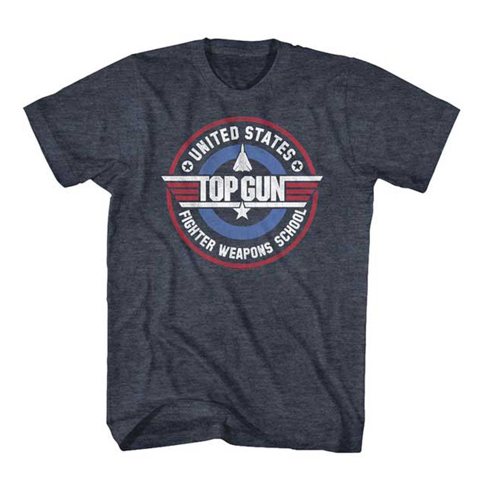 TOP GUN トップガン (アイスマン追悼 ) - WEAPONS SCHOOL / Navy / Tシャツ / メンズ 【公式 / オフィシャル】