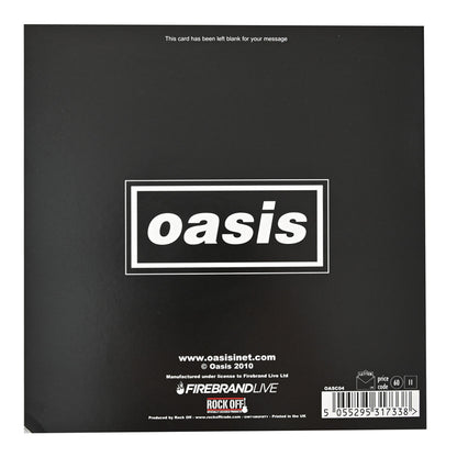 OASIS オアシス (映画「オアシス：ドント・ルック・バック・イン・アンガー」公開 ) - Be Here Now / 封筒付Greetings Card / ポストカード・レター