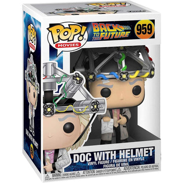 【予約商品】 BACK TO THE FUTURE バックトゥザフューチャー (劇場公開 40周年 ) - Doc with Helmet / フィギュア・人形