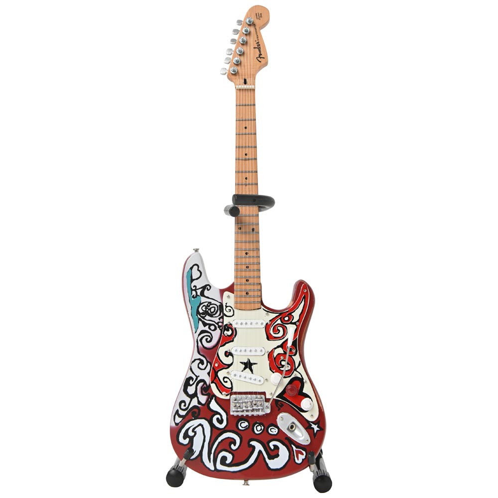 
                  
                    JIMI HENDRIX ジミヘンドリックス (追悼 55年 ) - Mini Fender Strat Saville / ミニチュア楽器
                  
                