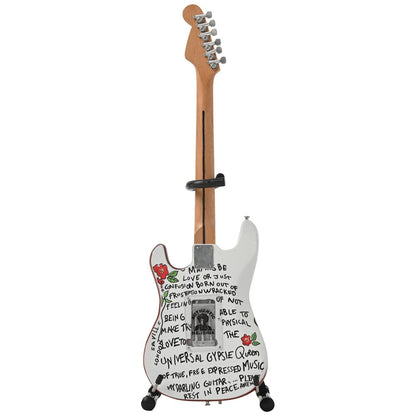JIMI HENDRIX ジミヘンドリックス (追悼 55年 ) - Mini Fender Strat Saville / ミニチュア楽器 【公式 / オフィシャル】
