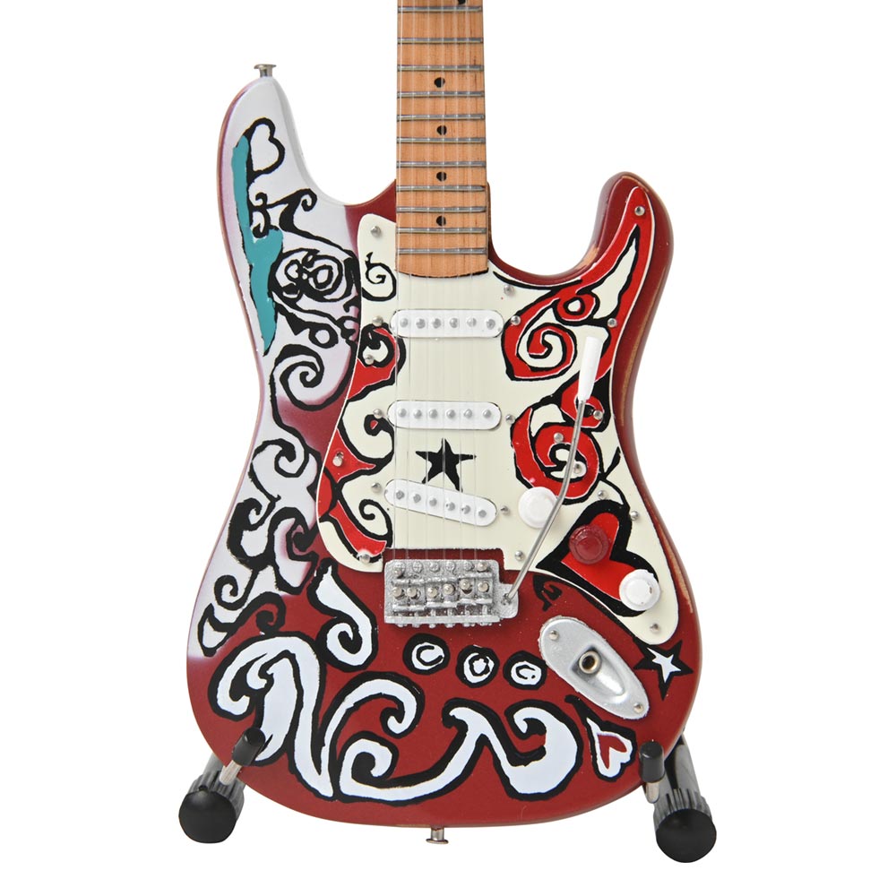 
                  
                    JIMI HENDRIX Jimi Hendrix (Memorial 55 years) - Mini Fender Strat Saville / Miniature Instruments
                  
                