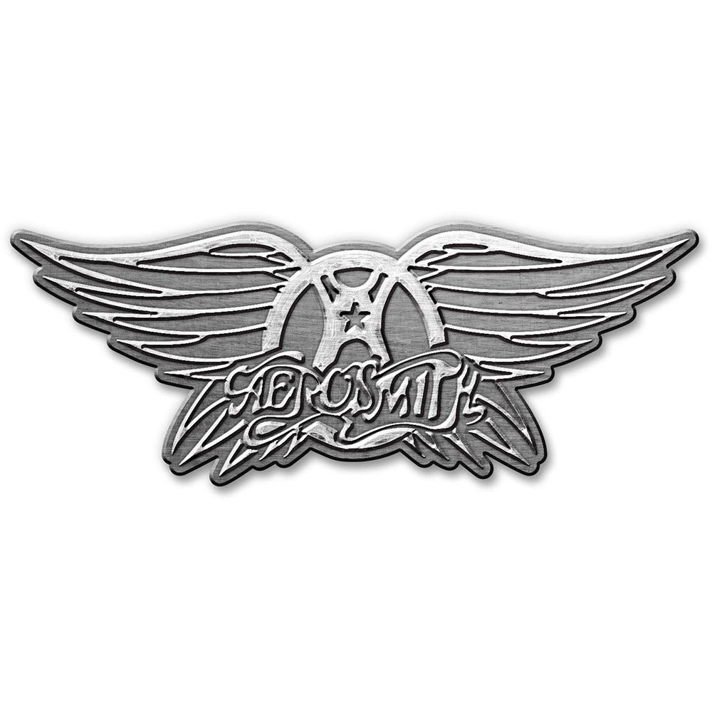 AEROSMITH エアロスミス (結成 55周年 ) - Wings / メタル・ピンバッジ / バッジ 【公式 / オフィシャル】