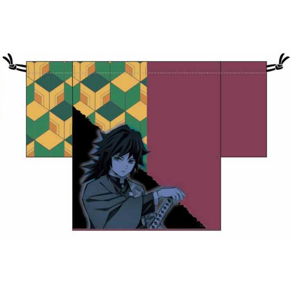DEMON SLAYER 鬼滅の刃 (劇場版 「無限城編」 第一章 公開記念  ) - 羽織風巾着 / 冨岡義勇 / ポーチ 【公式 / オフィシャル】