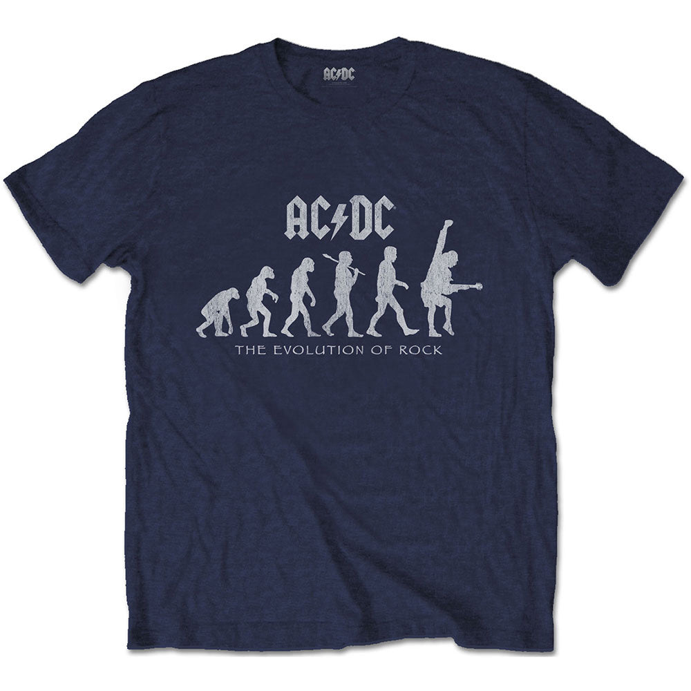 AC/DC エーシーディーシー (Back in Black 45周年 ) - Evolution of Rock / Tシャツ / メンズ 【公式 / オフィシャル】