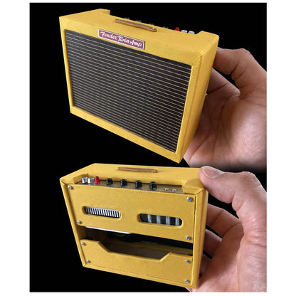 FENDER フェンダー (設立 80周年 ) - 1959 Tweed Twin Amp / Officially Licensed / ミニチュア楽器 【公式 / オフィシャル】
