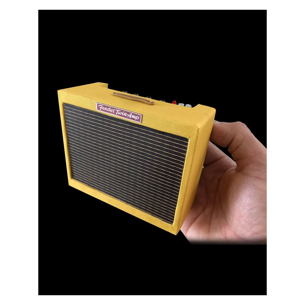 FENDER フェンダー (設立 80周年 ) - 1959 Tweed Twin Amp / Officially Licensed / ミニチュア楽器 【公式 / オフィシャル】