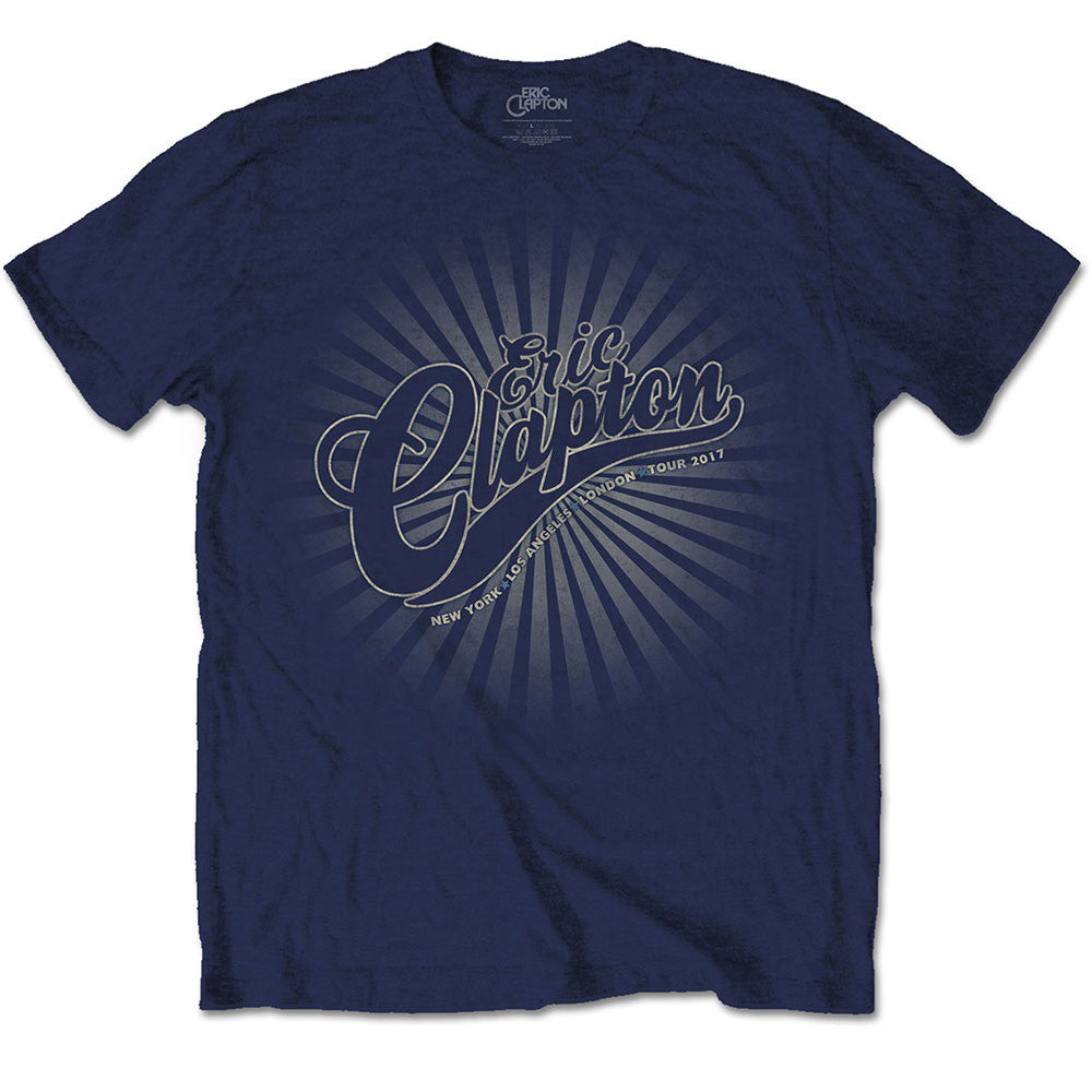 ERIC CLAPTON エリッククラプトン - Logo Rays / Tシャツ / メンズ 【公式 / オフィシャル】