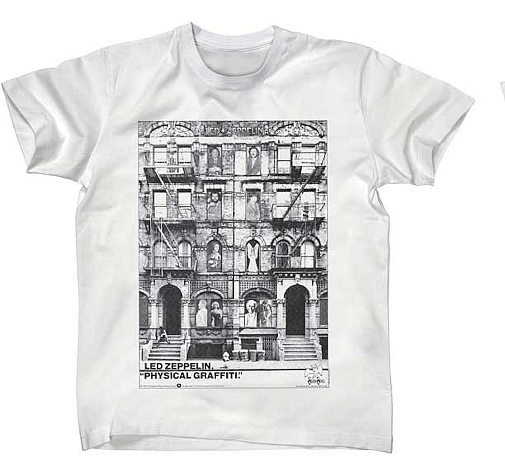 LED ZEPPELIN レッドツェッペリン (公式 映画公開 記念 ) - PHYSICAL GRAFFITI / Tシャツ / メンズ 【公式 / オフィシャル】