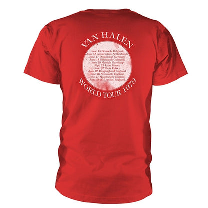 VAN HALEN ヴァンヘイレン (エドワード生誕 70周年 ) - 1979 Tour / Tシャツ / メンズ - PGS