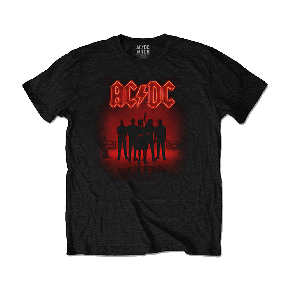 AC/DC エーシーディーシー (Back in Black 45周年 ) - PWR-UP / バックプリントあり / Tシャツ / メンズ 【公式 / オフィシャル】