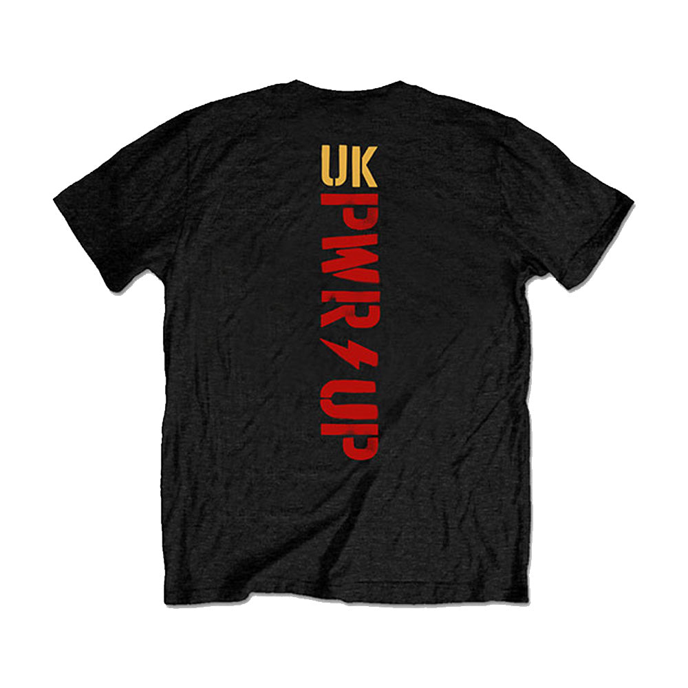 
                  
                    AC/DC エーシーディーシー (Back in Black 45周年 ) - PWR-UP / バックプリントあり / Tシャツ / メンズ 【公式 / オフィシャル】
                  
                