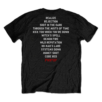 AC/DC エーシーディーシー (Back in Black 45周年 ) - Dark Stage / Tracklist / バックプリントあり / Tシャツ / メンズ 【公式 / オフィシャル】