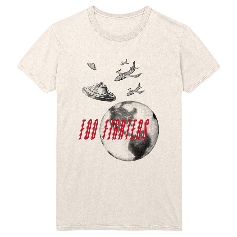 FOO FIGHTERS フーファイターズ (デビュー 30周年 ) - UFO Planes / Tシャツ / メンズ 【公式 / オフィシャル】