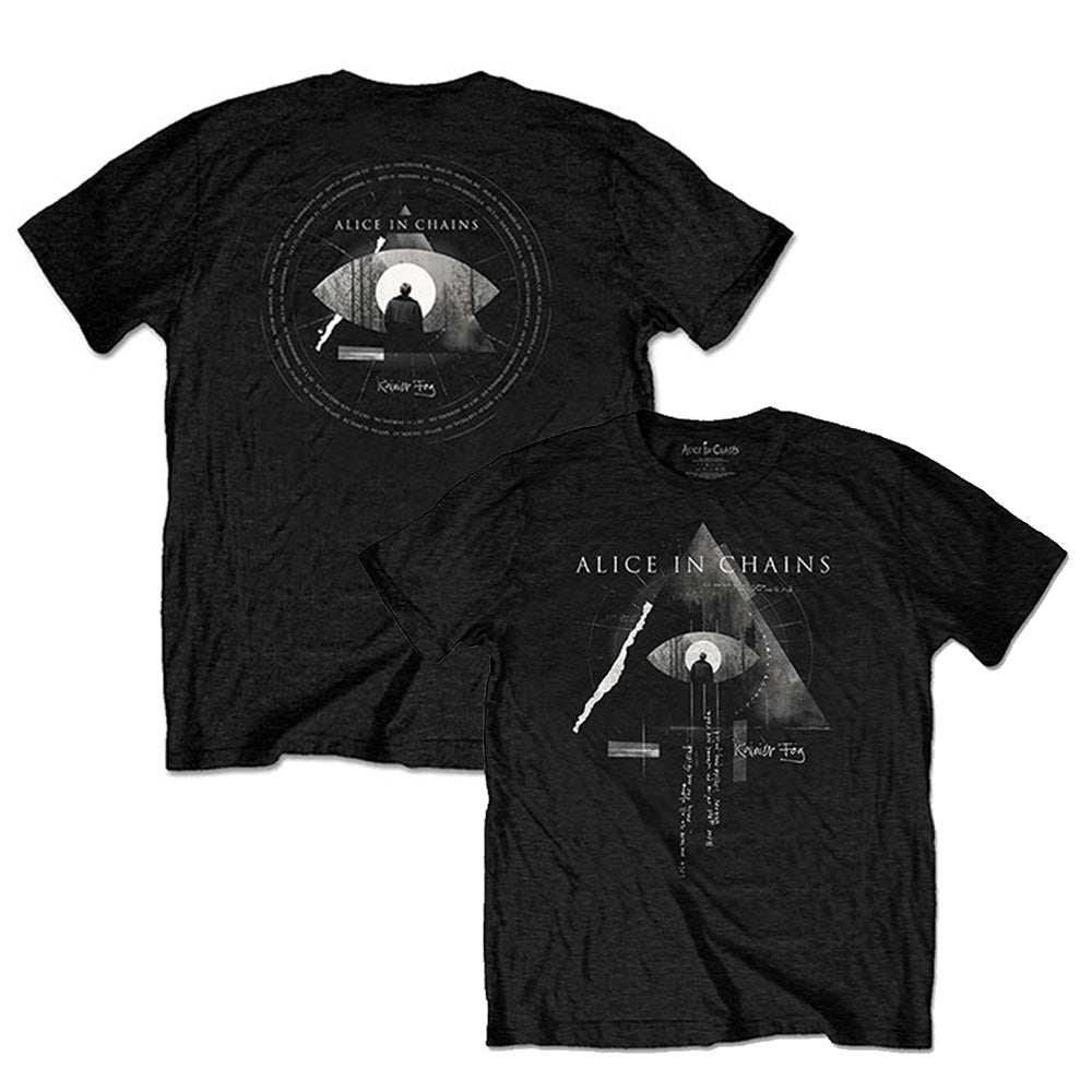 ALICE IN CHAINS アリスインチェインズ (デビュー 35周年 ) - Fog Mountain / バックプリントあり / Tシャツ / メンズ 【公式 / オフィシャル】