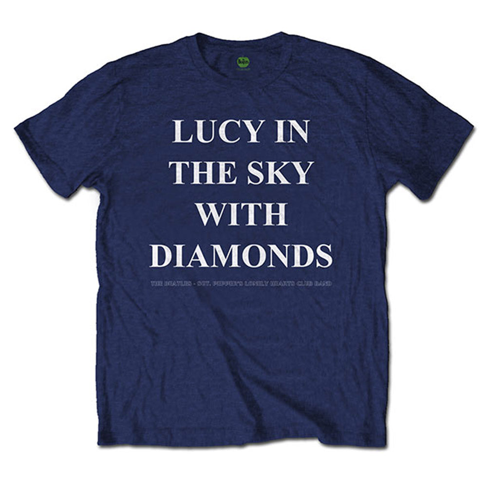 THE BEATLES ビートルズ (結成 65周年 ) - Lucy in the sky with diamonds / バックプリントあり / Tシャツ / メンズ 【公式 / オフィシャル】