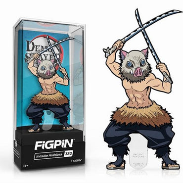 DEMON SLAYER Demon Slayer - Inosuke Hashibira / Standable Metal Pin Badge / Badge